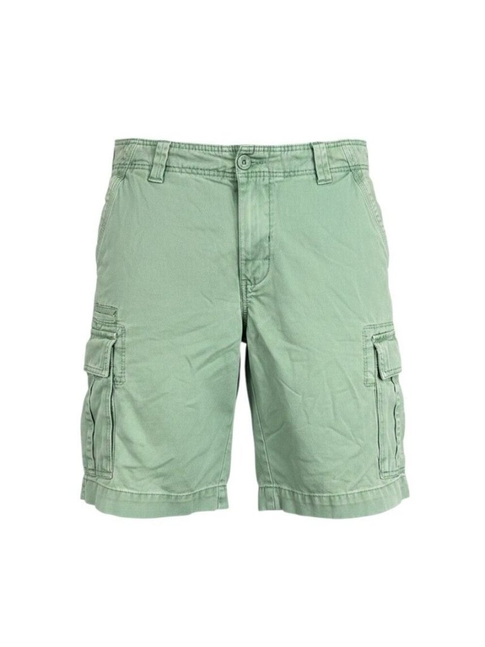 Roebuck & Co. Mens Green Cargo Shorts Size 32
